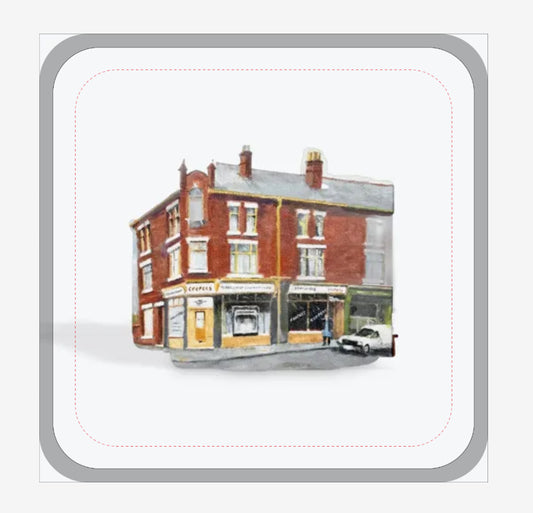 4 Pack Coasters - Trafford Park Shop