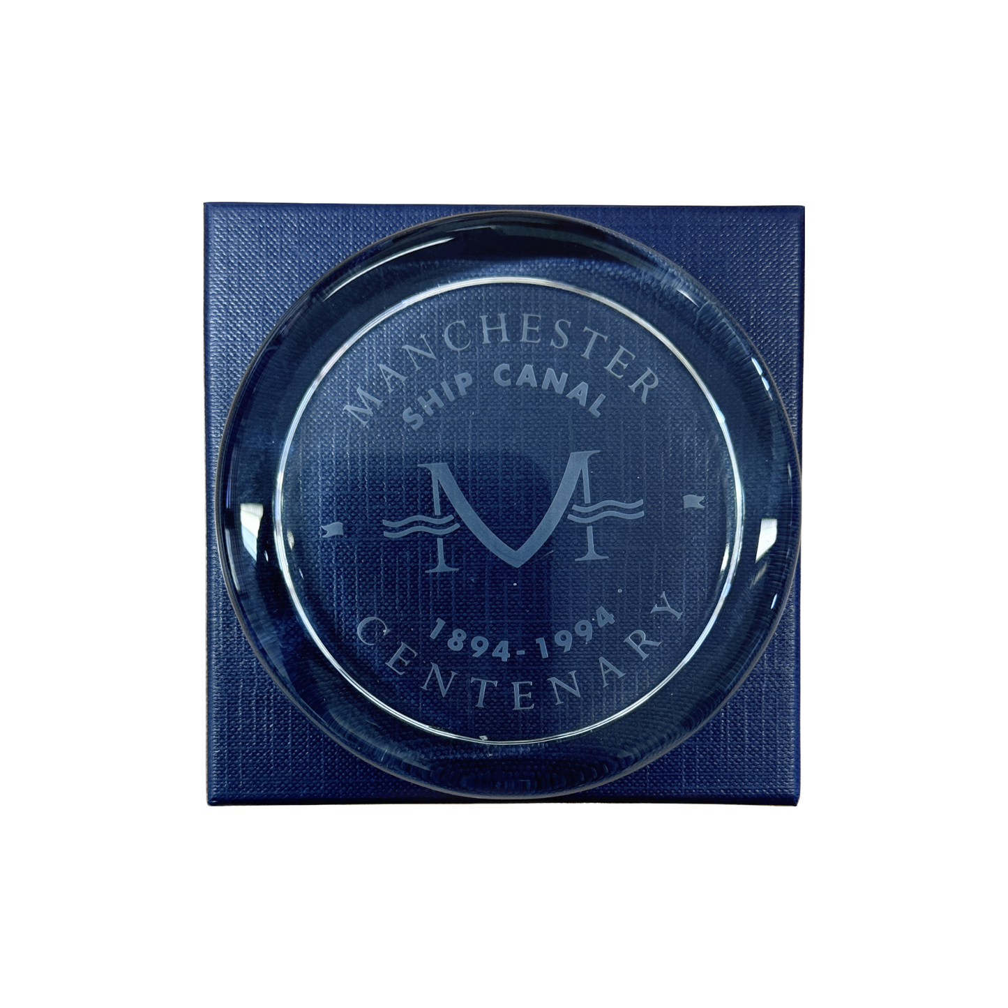 Manchester Ship Canal Centenary Paper Weight - Limited Edition